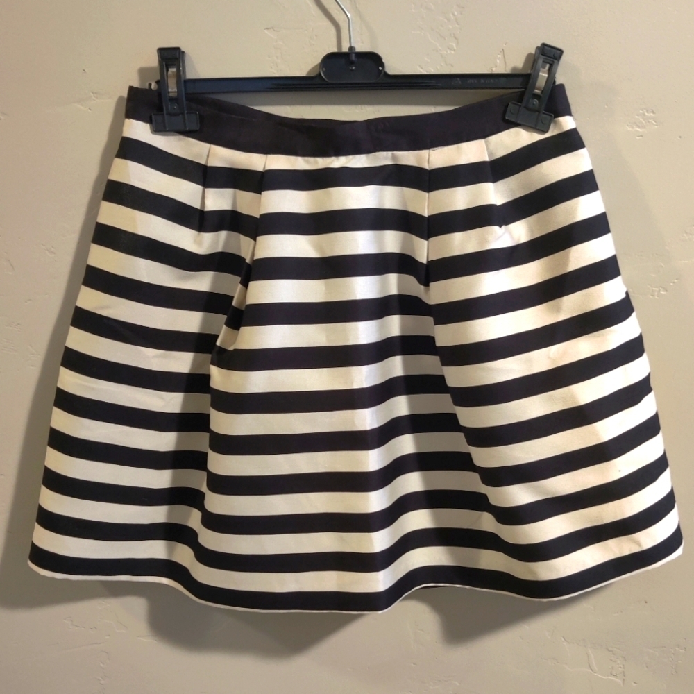 H&M dress skirt black and white size 12